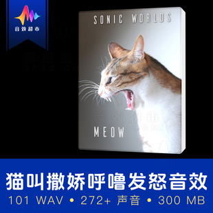 Meow 可爱猫咪喵喵叫声哈气音效 Sonic Worlds Essentials Cat