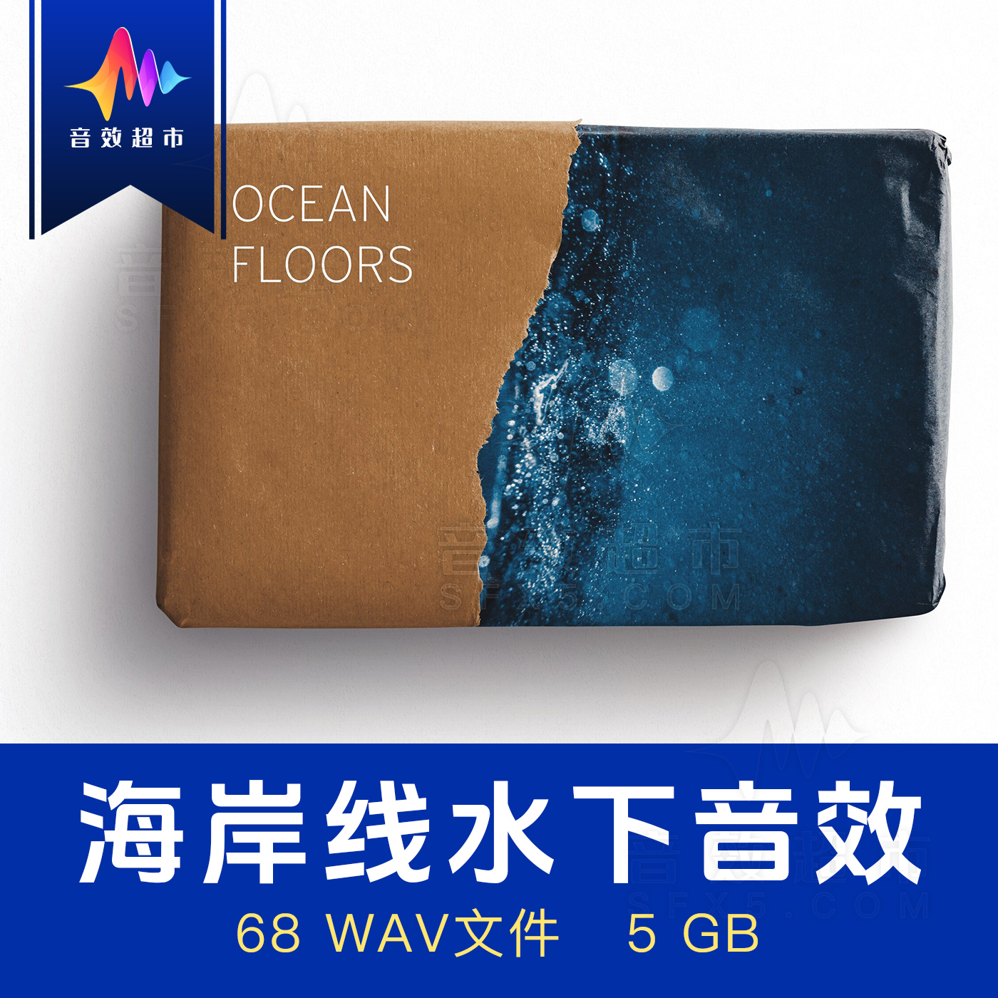 海岸线海底水下浪花拍打岩石沙洲音效 Edible Audio Ocean Floors