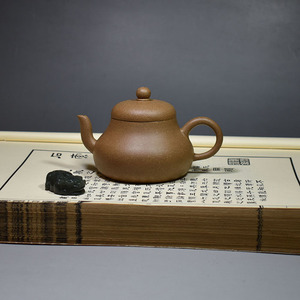 老缶紫砂 150cc宜兴紫砂原矿茶壶君德老段泥原创中式茶具