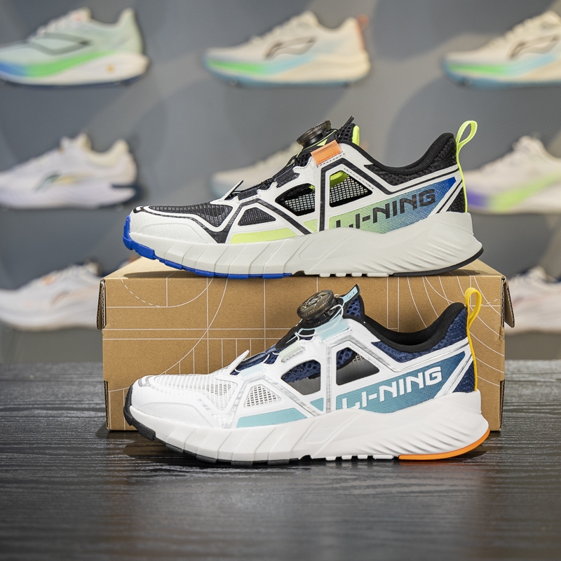 李宁夏季透气童休闲鞋