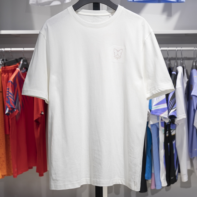 李宁短袖男子纯棉透气T恤