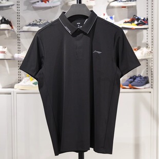 2025夏季 POLO衫 男子短袖 T恤APLV041 透气速干短袖 李宁正品