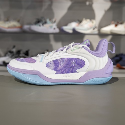 李宁篮球鞋男子2025春季新款韦德冷血2 V2缓震篮球场地鞋ABPV001