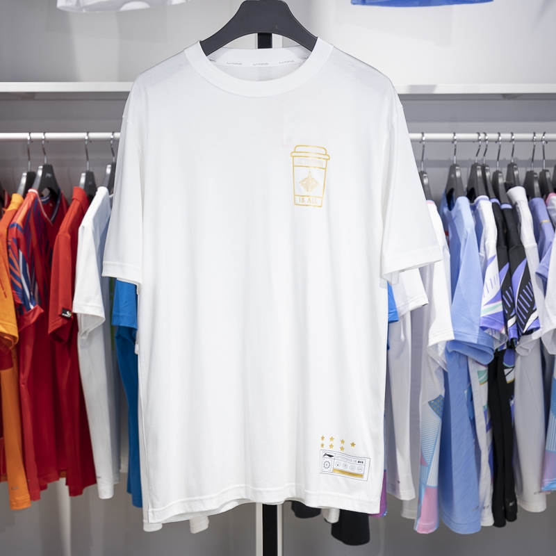 李宁短袖男子舒适透气T恤