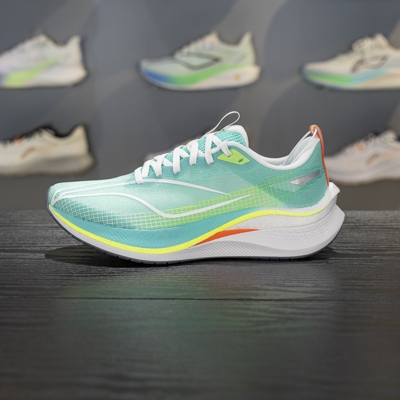 李宁男子竞速训练跑鞋回弹