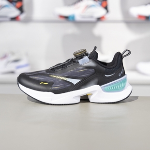 V3减震回弹休闲鞋 李宁男女大童运动鞋 蜻跃 新款 YKCU120 2024秋季