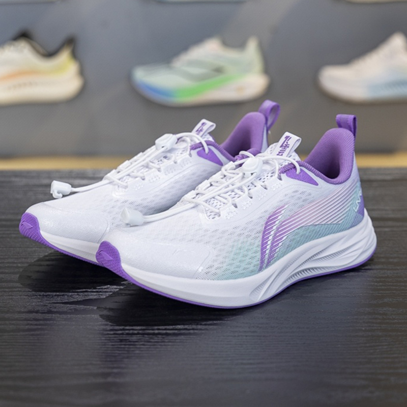 正品李宁童鞋飞云2 V3跑鞋2025秋季男女中大童网面运动鞋YKFV096