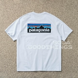 Пятно соды Patagonia P-6 Battaneian мужская и женская классическая футболка с короткими рукавами горного пика