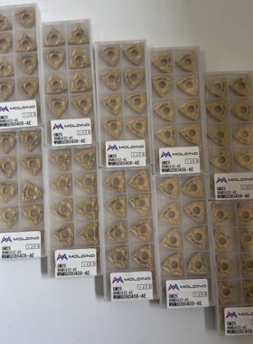 日立MOLDINO桃型车刀片WNMG080408-AE GM25适合加工不锈钢和钢件