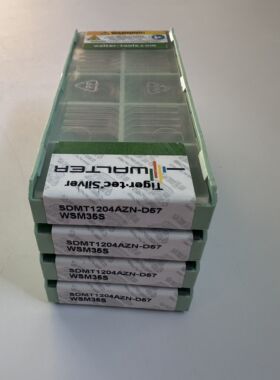 瓦尔特SDMT1204AZN-D57 WSM35S不锈钢钛合金SDMT1204铣刀片