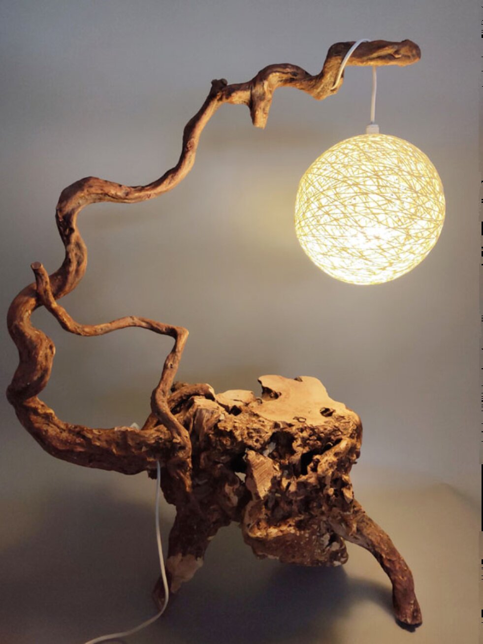 NATURAL TREE ROOTS CONFORMAL LAMP STANDS ZEN CREATIVE TABLE LAMPS HOME CLUBS TEA HOUSES ARTISTIC CONCEPTION DECORATIONS RHODODENDRON ROOTS BIRD STANDS