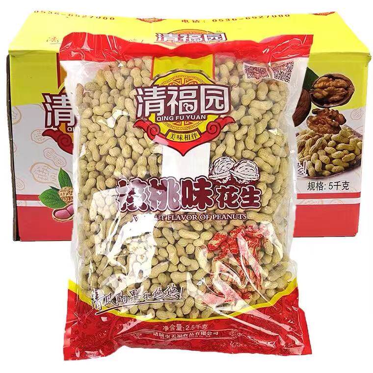 小京生花生5斤山东核桃