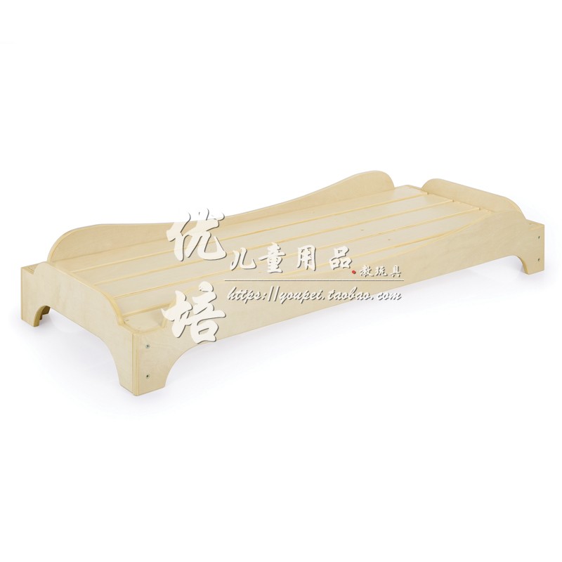 木质幼童堆叠床 木制堆叠床UFC 幼儿早教园儿童 家具