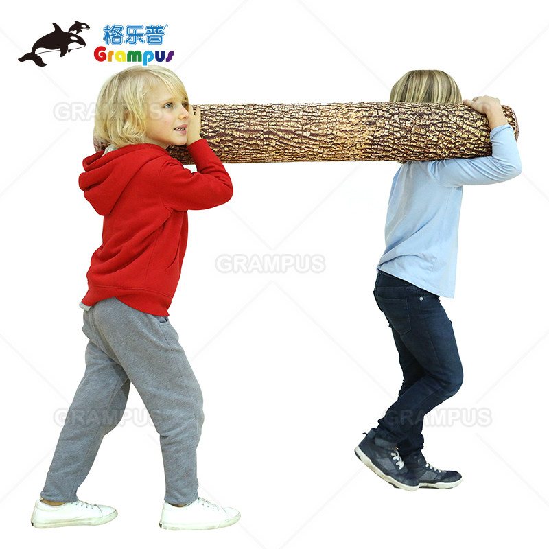 幼儿充气木头感统训练团队教具