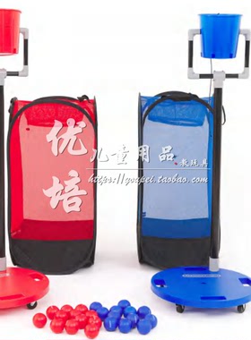 垃圾运输车组合 圆形滑板车格乐普 早教园儿童团队协作 接力运输