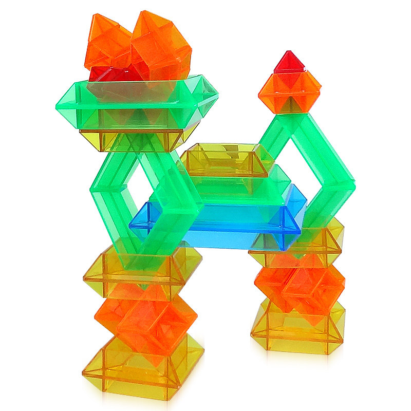 想象力水晶版豪华构建开发金字塔