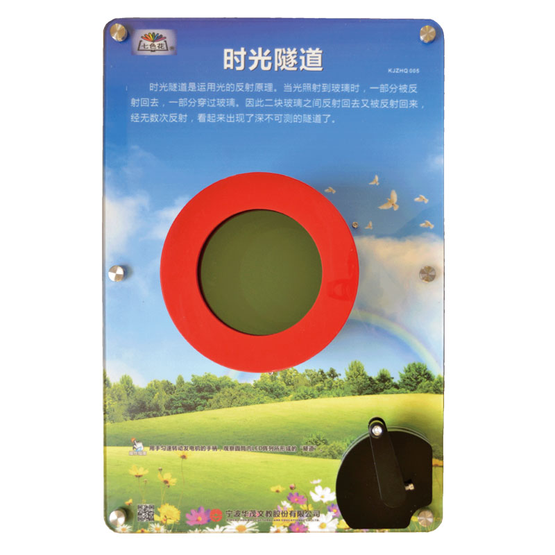 科学探索墙面装饰操作板时光隧道
