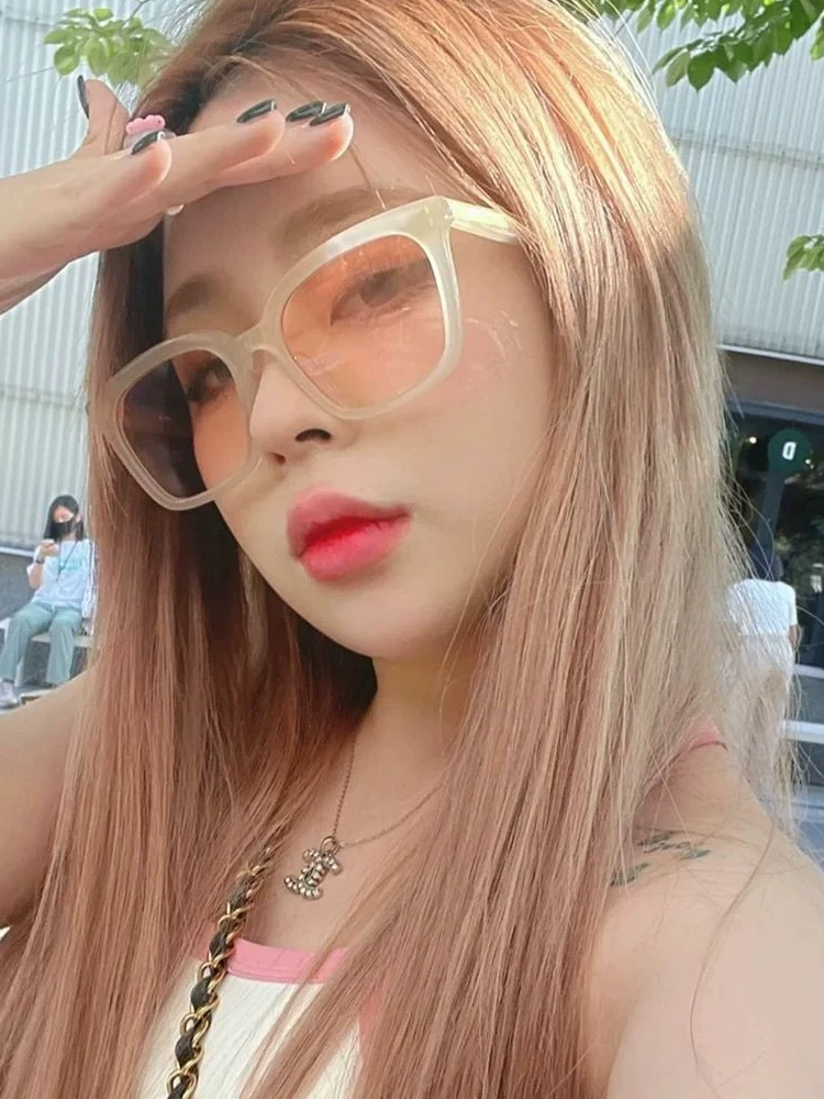 Brand sunglasses, glasses solar-powered, gradient, high-quality style