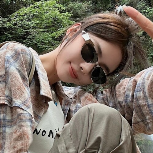 复古韩系猫眼金属高级感墨镜女