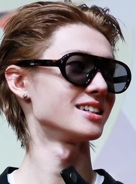 Martin马丁同款墨镜复古嘻哈大框