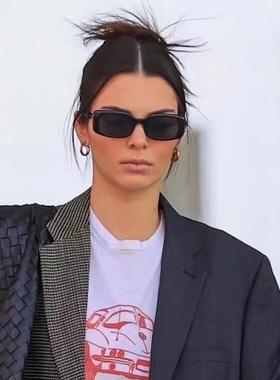 肯豆同款墨镜高级感欧美长方形