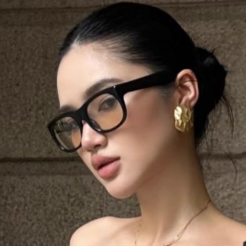 复古美式大框方形茶色高级感墨镜