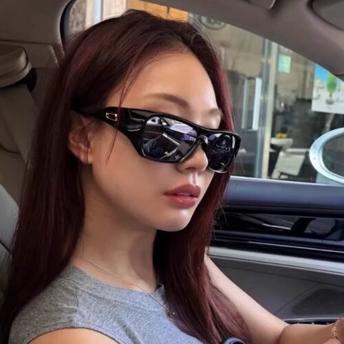 欧美辣妹大框显瘦遮脸高级感墨镜