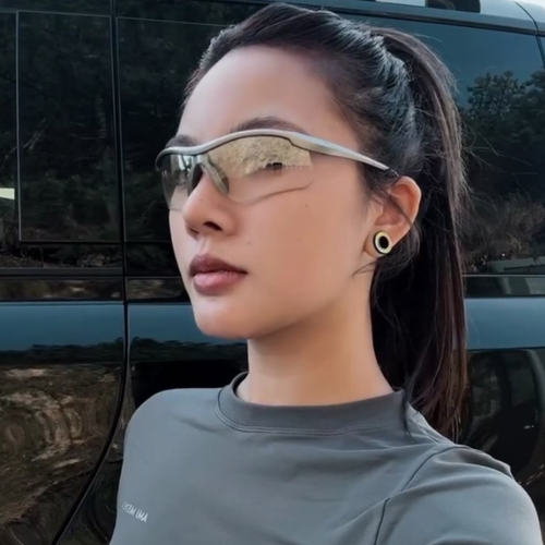 欧美风发箍墨镜夜骑户外运动骑行