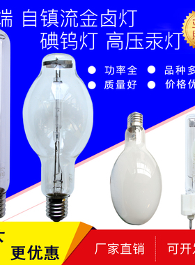 G12单端金卤灯70W150W250W450W自镇流荧光高压汞灯金卤灯碘钨灯