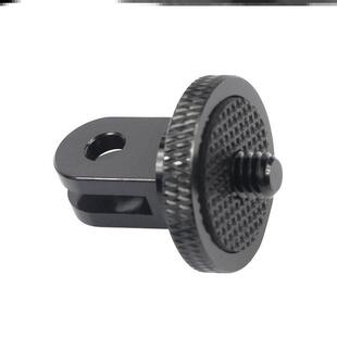 三脚架底座适用于GoPro支架接口云台运动相机四分之一转接头