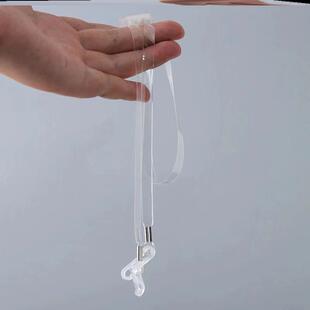 防风夹子固定绳防掉绳抽绳发箍帽空顶帽带子盆帽透明帽子防风绳