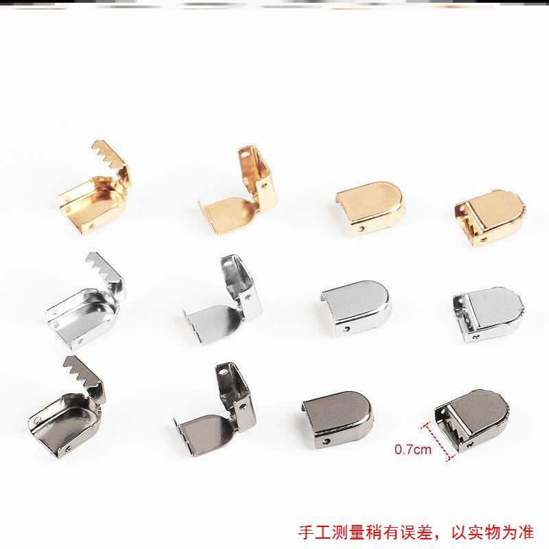 免系小白鞋卡扣百搭按压扣DIY收紧耐用免绑夹扣运动金属鞋带头