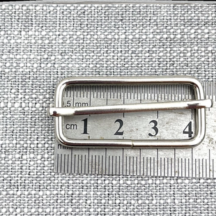 纽扣卡扣腰带包带银色日字鞋子二档扣日字扣调节扣背带日字拉芯扣