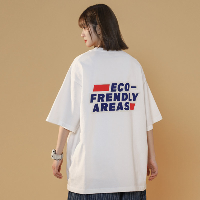 夏季新款短袖t恤女潮流印花宽松半袖体恤衫美式小众上衣DX28P25，商品下架区商品下架区，电商B203