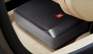 JBL有源低音炮汽车音响通用重低音喇叭超薄座位底喇叭无需功放DJ