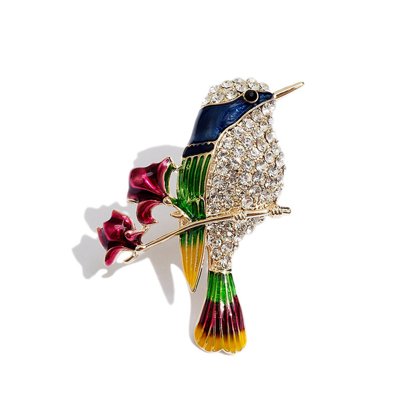 七夕节礼物高档红玫瑰喜鹊胸针个性水晶小鸟胸花外套装饰别针女,饰品/流行首饰/时尚饰品新,胸针,淘宝优惠券,粉丝福利购,淘宝优惠卷
