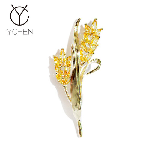 大卖丰收时尚水晶麦穗胸针礼盒