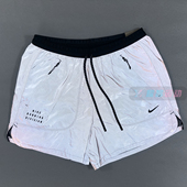 035 HM9064 耐克 NIKE男子高端运动训练轻便二合一反光跑步短裤
