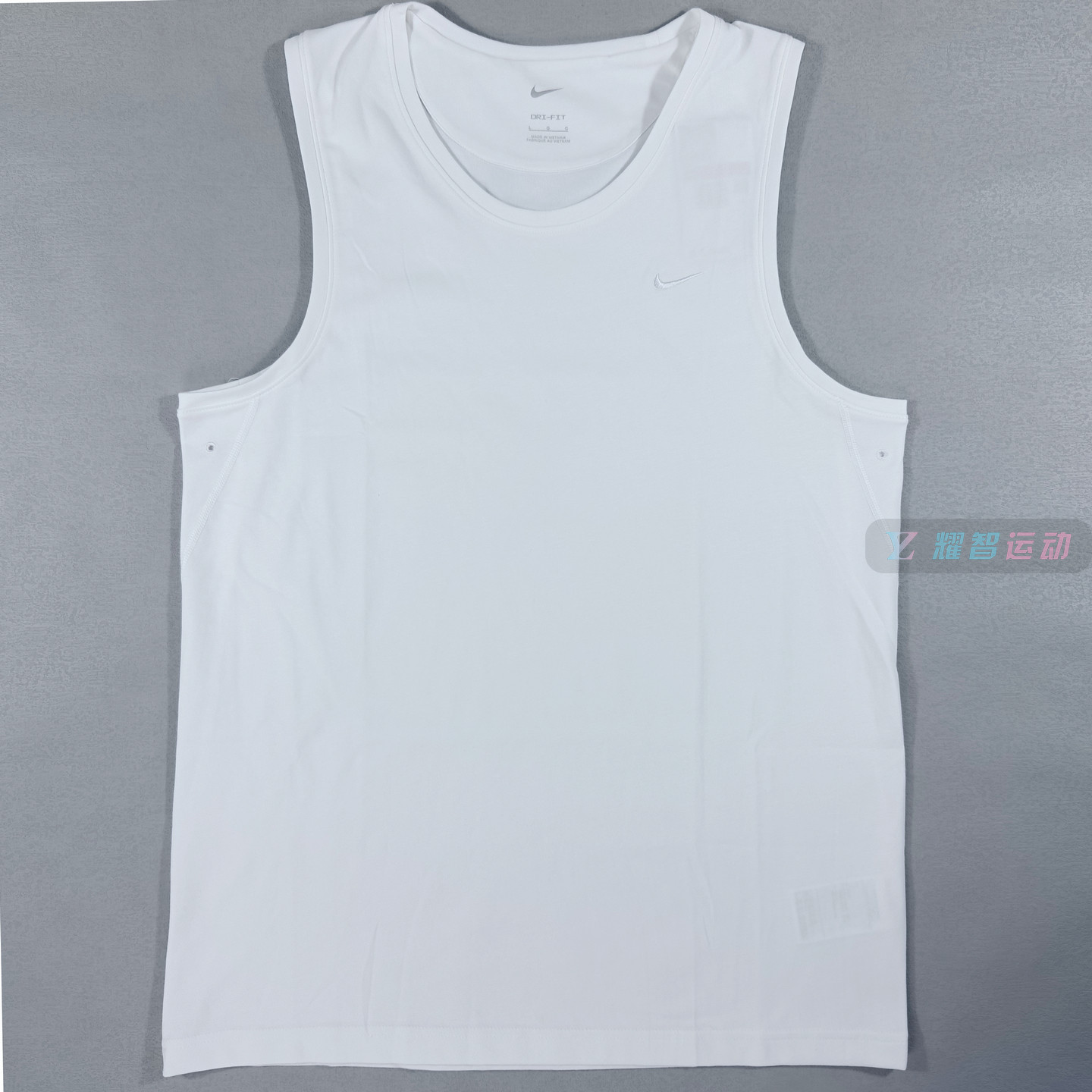 Nike耐克男子速干跑步训练运动休闲针织无袖背心T恤DV9834-100