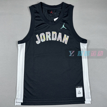 NIKE耐克 JORDAN男子篮球训练网眼运动休闲背心无袖T恤DM1875-010