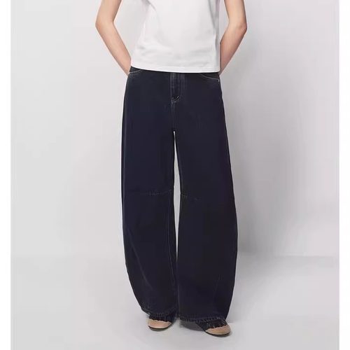 AVVENN复古简约牛仔裤26年春AK11302601——1290