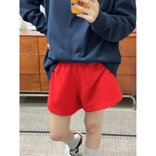 樱桃刺绣口袋短卫裤PP25SSPT132-CD——680
