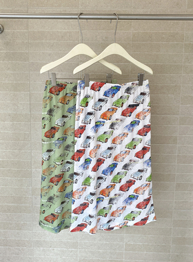 SHORT SeNTeNCe 卡通汽车半裙26年春夏26SSSK04-PT58/PT57—1600