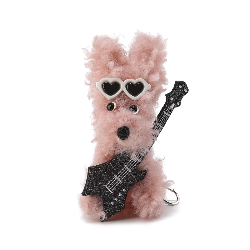 SFSG 棕色潦草小狗挂件25年秋冬SFG4EAC012PKX00F——189