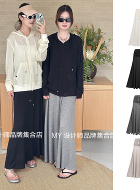 MAKE IF 罗纹拼接半裙25年秋XLM2025SSIF0026——1250