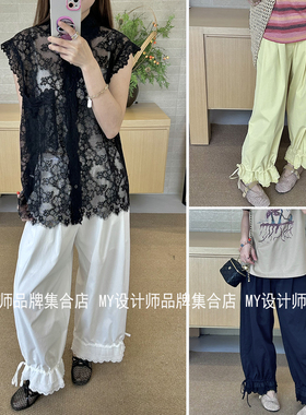 FIFIOOMI花苞复古休闲裤F126SS002B/Y/W—780