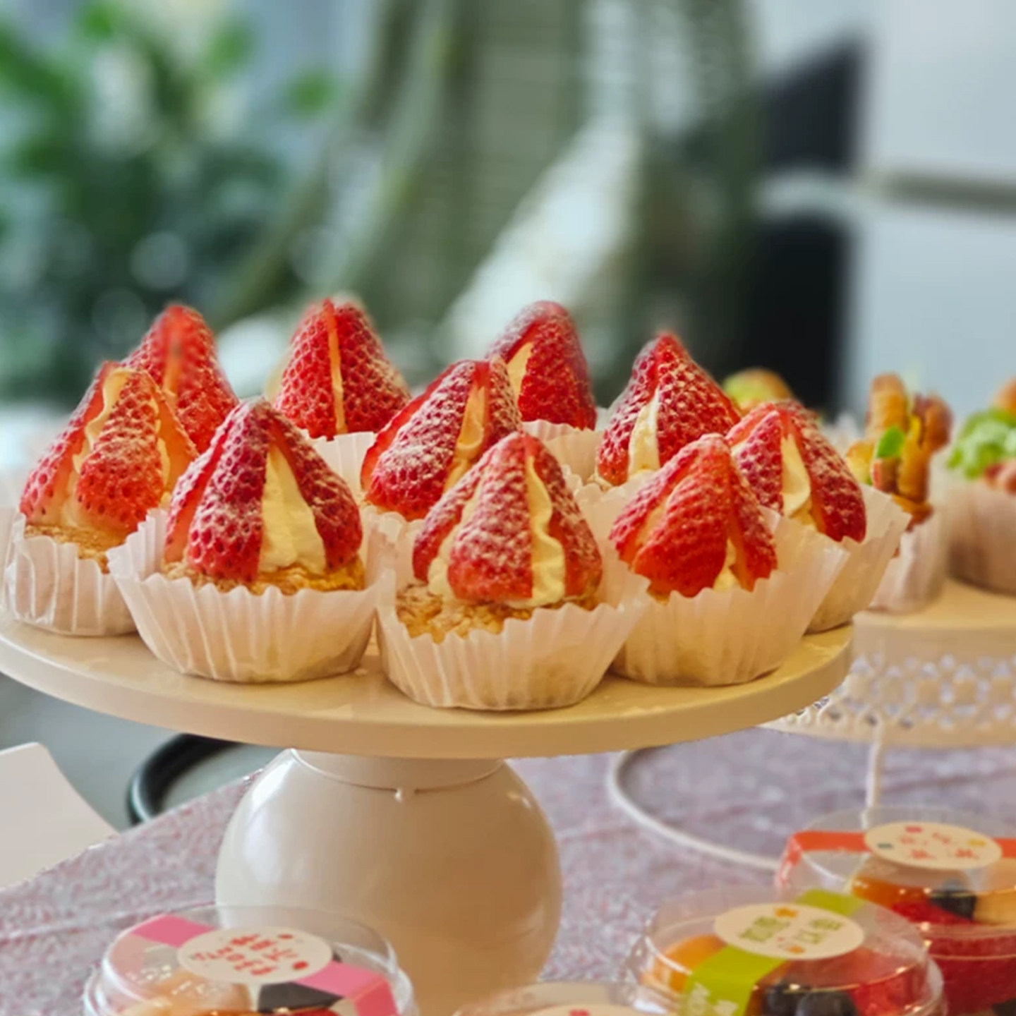 欧贝甜品茶歇单品会议庆典生日会蛋糕上海同城任选1200元免费摆台