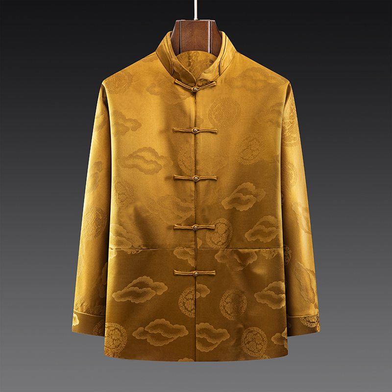 百福龙男士唐装春秋外套富贵吉祥