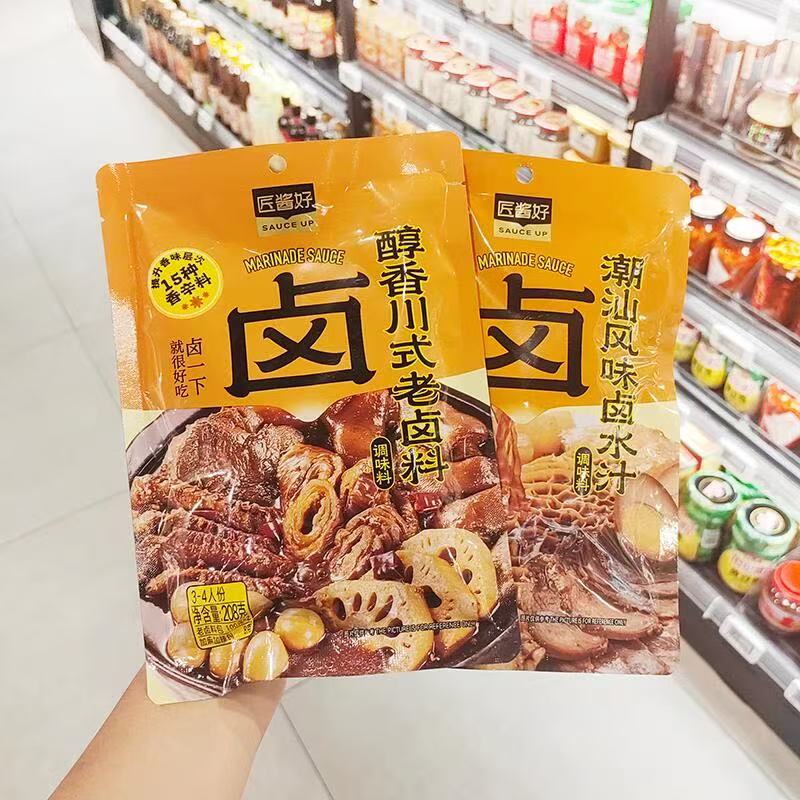 盒马匠酱好川式老卤料黑鸭卤料包图片