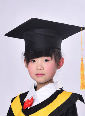 幼儿园中小学生帽子影楼博士帽